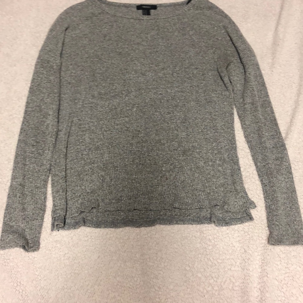 Gray sweater